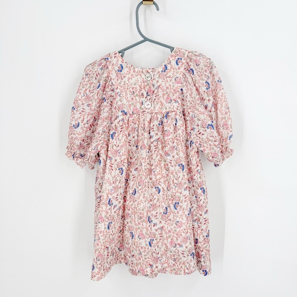 Zara Kids Floral Dress - Pink and Blue - Picture 1 of 3
